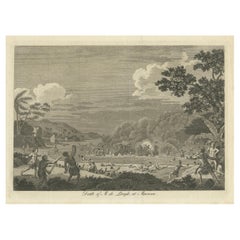 The Death of Commander Fleuriot de Langle and His Men in Maouna, Samoa, 1797