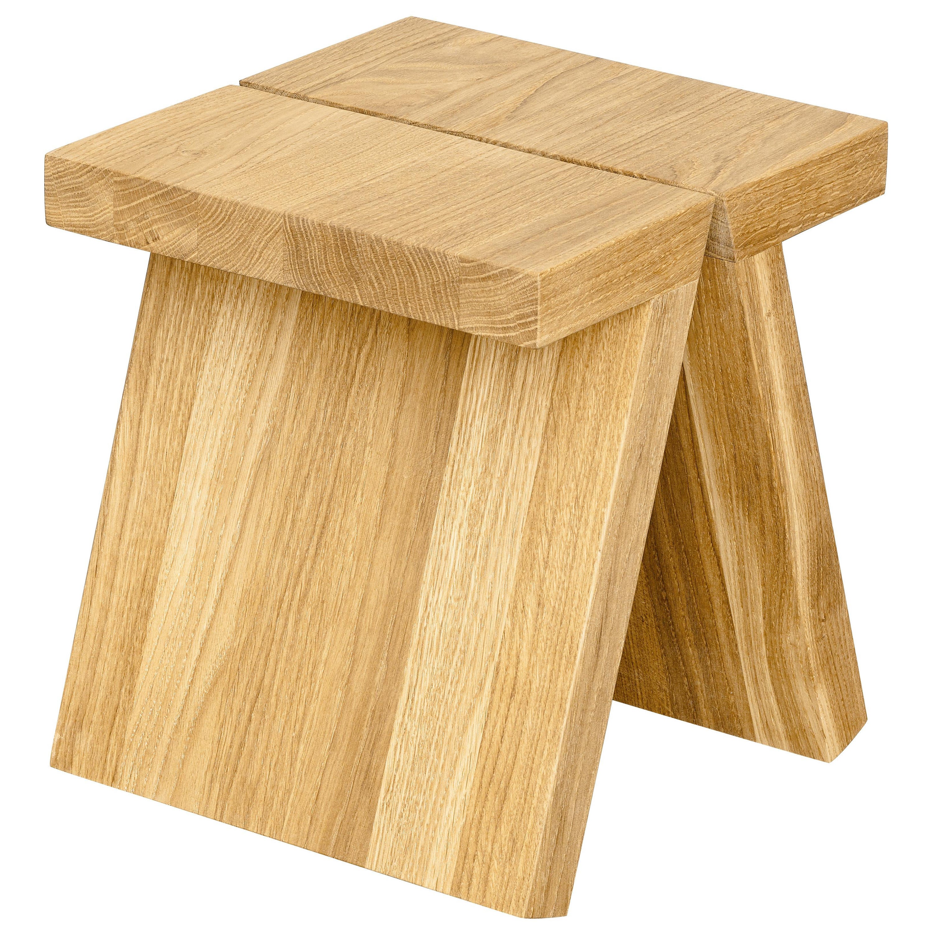 Supersolid Object 1, Side Table by Fogia, Oak For Sale