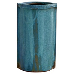 Dänische Designerin, große Vase, Keramik, Dänemark, ca. 1970er Jahre