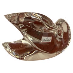 Baccarat Crystal Swan Figurine / Paperweight