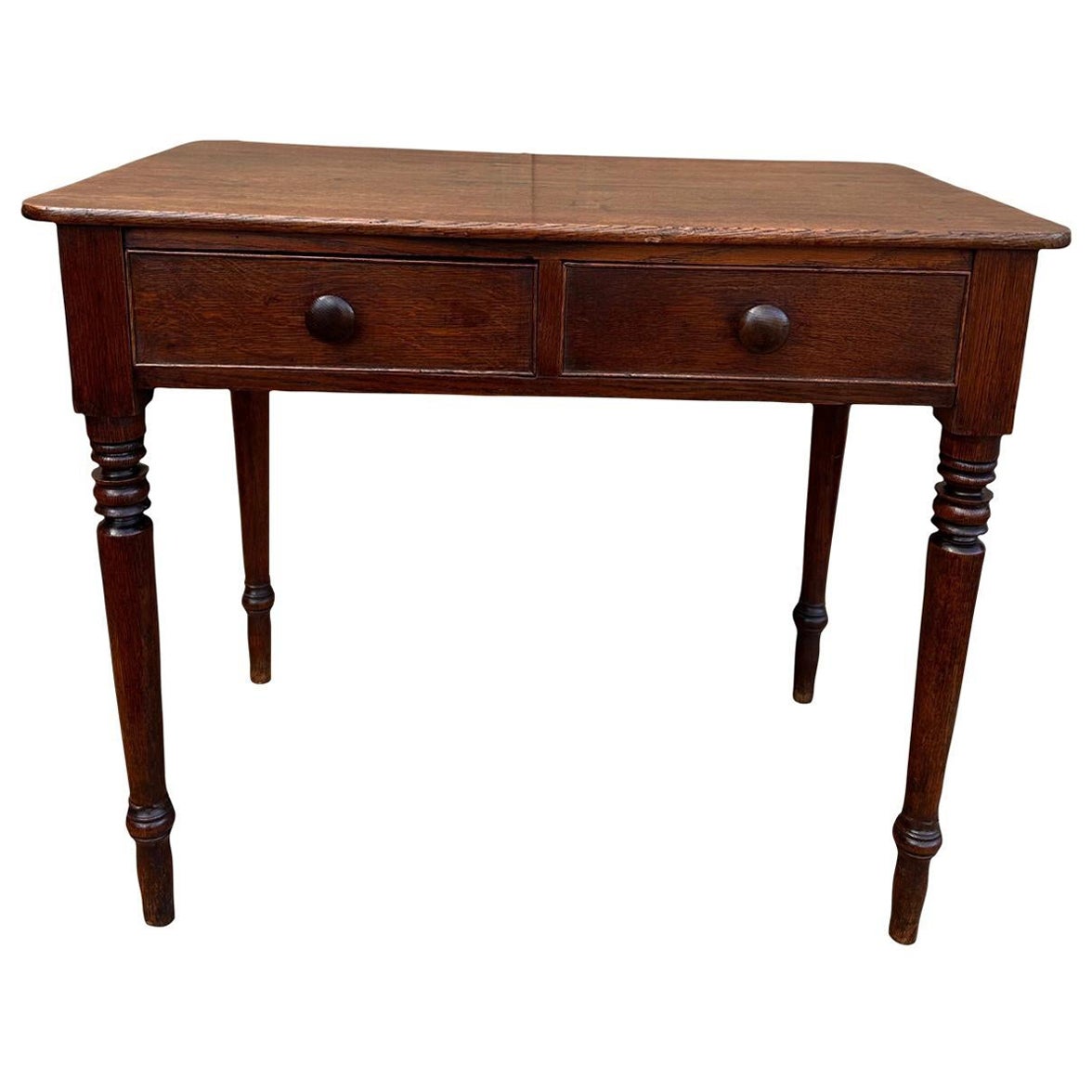 19th Century English Desk/Side Table For Sale