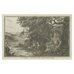 Quietude in Dusky Bay: Eine Familienszene aus dem 18. Jahrhundert in Neuseeland, 1784