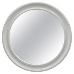Vintage Carrara & Matta 'America' Wall Mirror in off-white - 70s Patent Bakelite Design