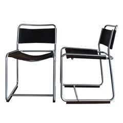 Vintage Pair of SE 18 chairs by Bataille & Ibens for 't Spectrum, 1971