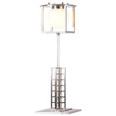Charles R. Mackintosh, lampe de bureau sécessionniste de l'École d'art de Glasgow, réédition