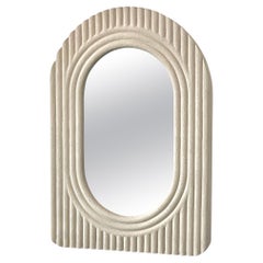 Fluted Arch Mirror