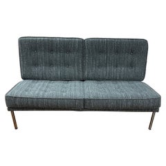 Knoll Parallel Bar Sofa Re-Upholstered in Knoll Rivington Fabric