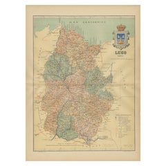 Lugo 1901 : Chronique cartographique de l'ancienne ville romaine fortifiée de Galicia
