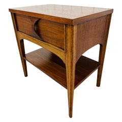 Mid-Century Modern Kent Coffey Perspecta Walnut Nightstand