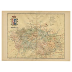Toledo 1902: A Historical Cartographic Study of this Spanish Province