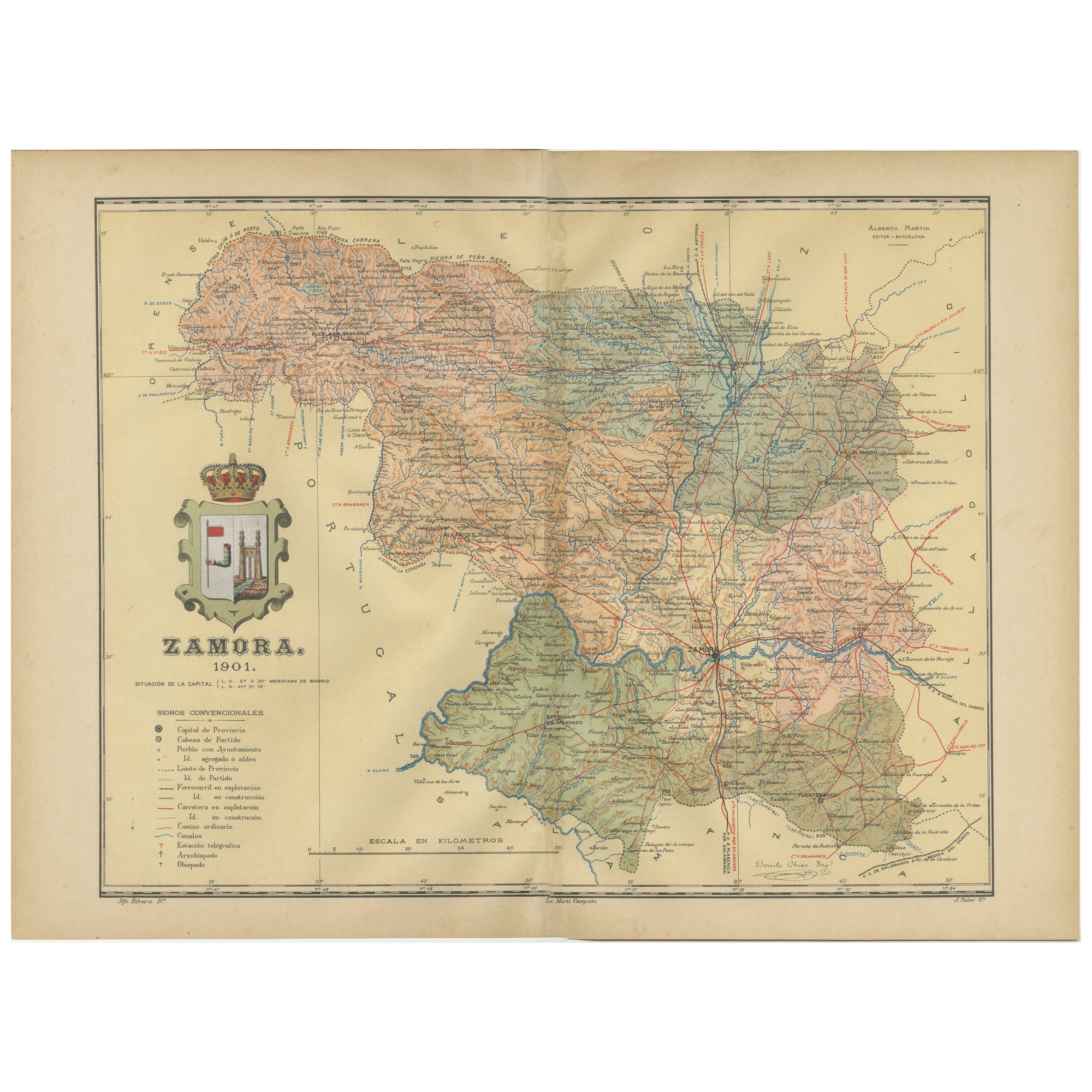 Zamora: Ein Mosaik aus romanischem Erbe und Naturwundern in Spanien, 1901 im Angebot