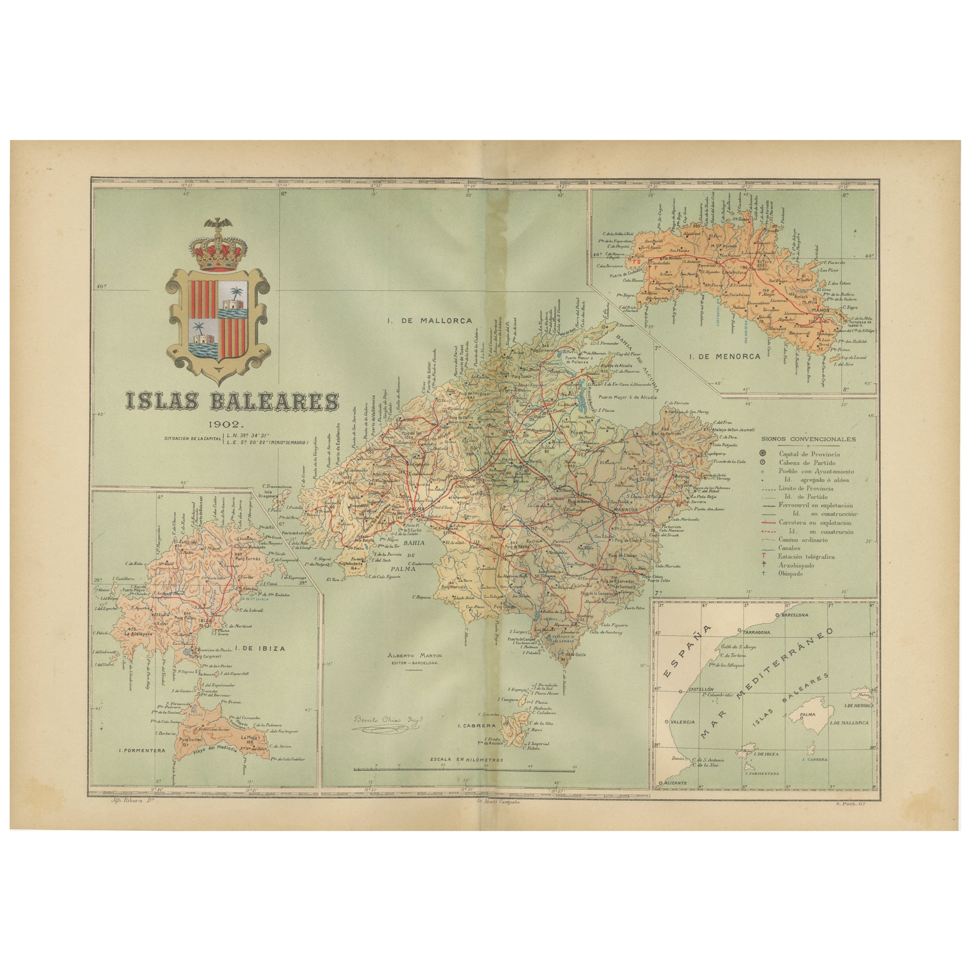 Isles of Enchantment: Das Balearische Archipelago im Jahr 1902 im Angebot