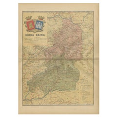 Beira Baixa : un portrait cartographique de la frontière historique du Portugal en 1903