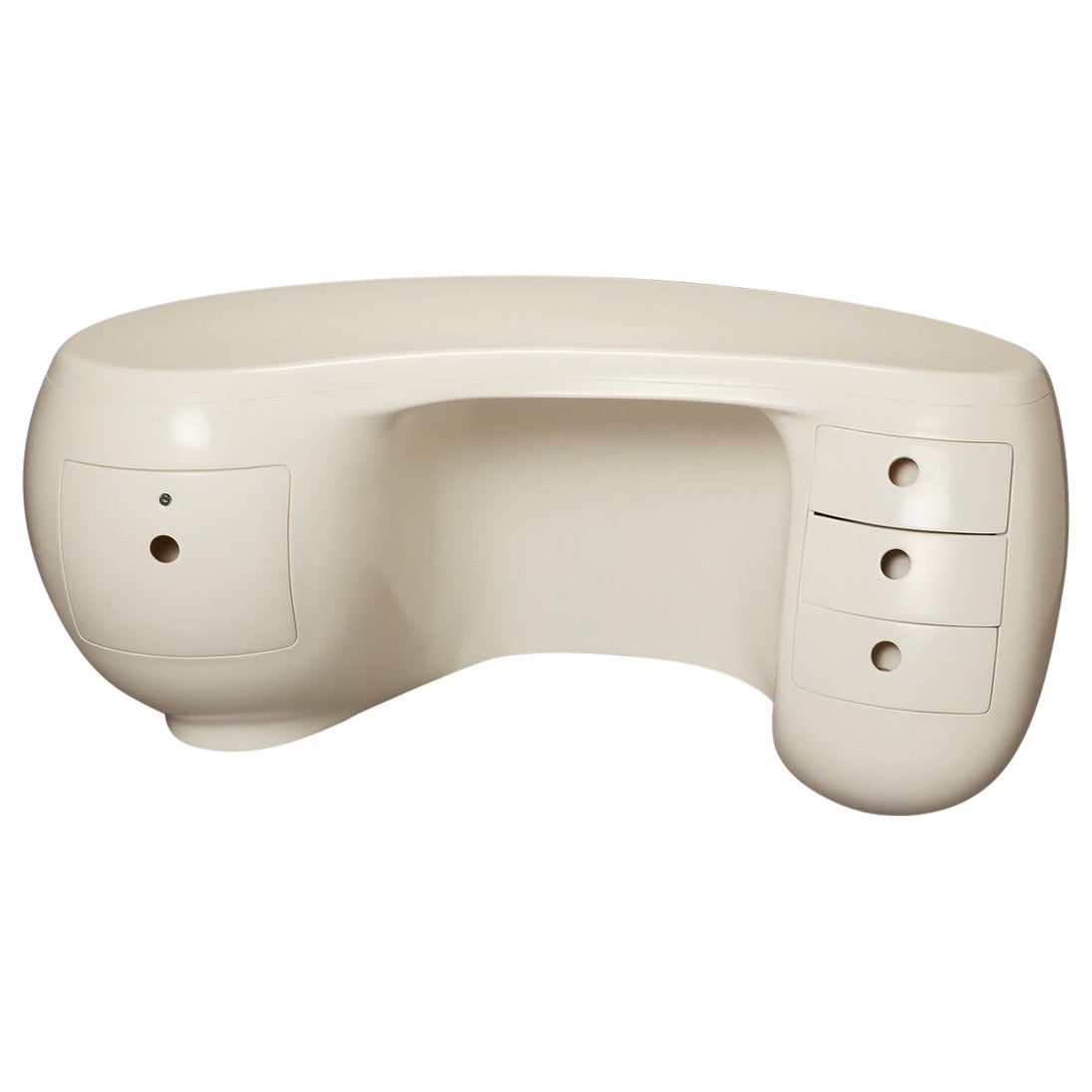 Boomerang Desk by Maurice Calka For Sale