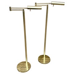 Pair of Koch and  Lowry Swing Arm Lamps