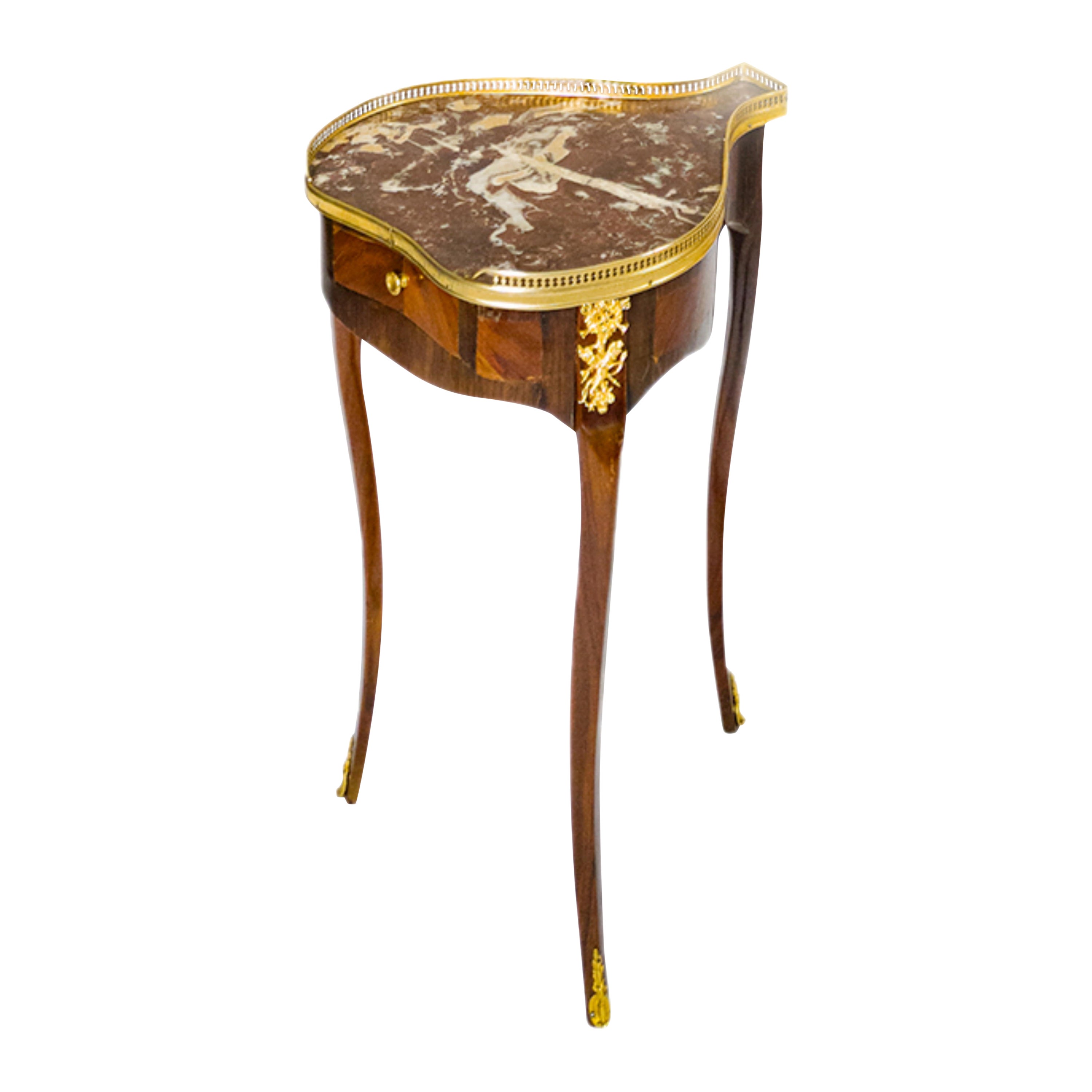 Table Guéridon française de style Louis XVI, 19ème siècle