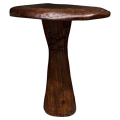 Used Organic Modern Pedestal Table 2013 Studio Design Solid Wood