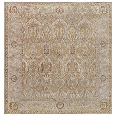 Ancien tapis indien Amritsar en laine fait à la main, taille ajustée