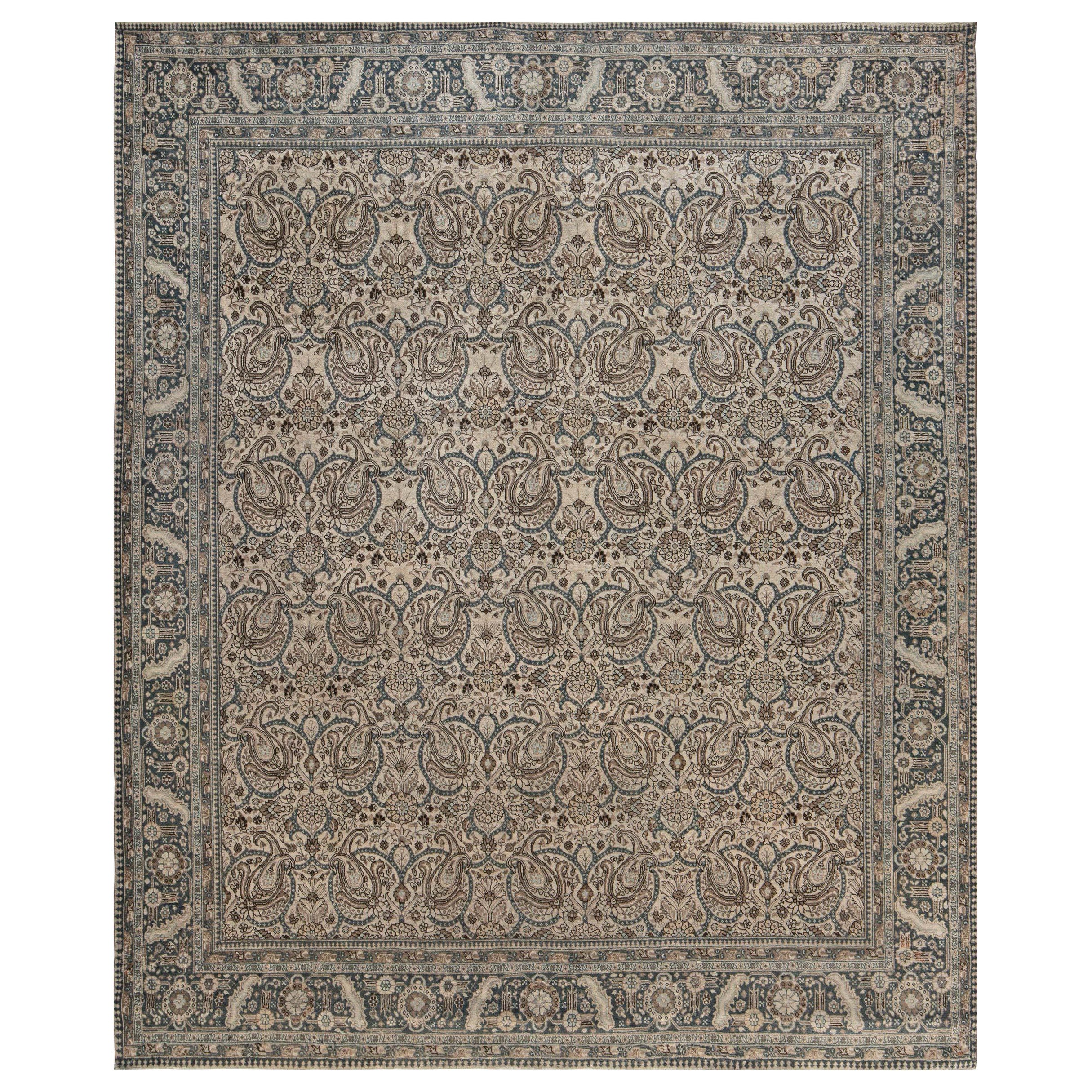 Authentischer persischer Täbris-Teppich