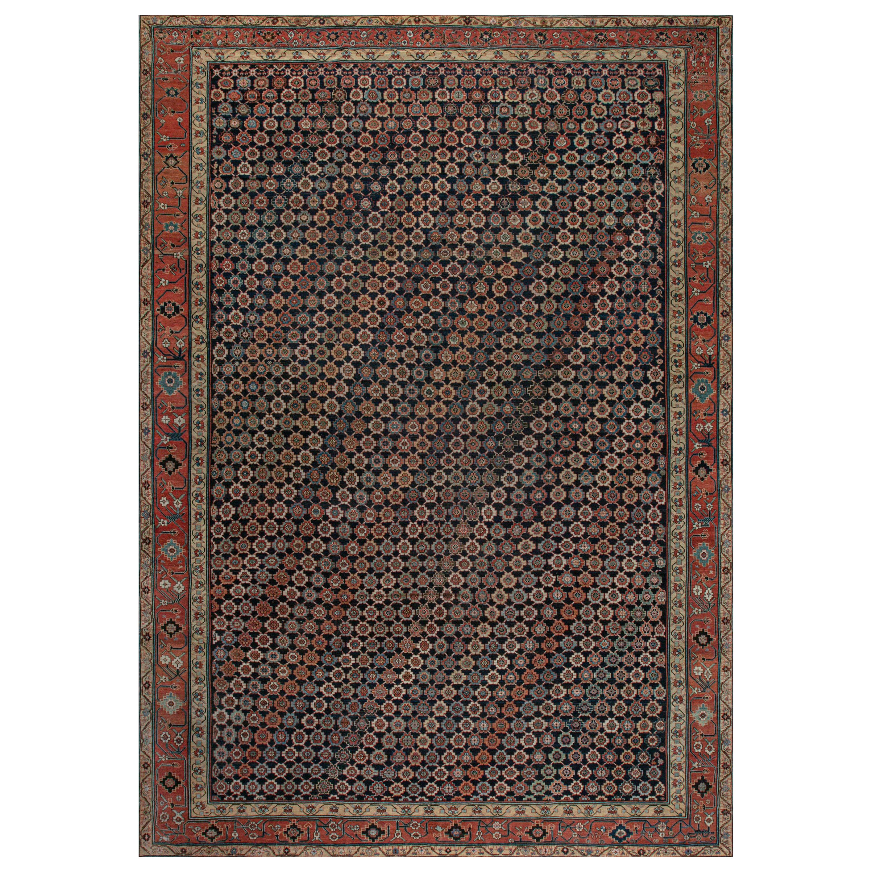 Large Antique Northwest Persian Rug