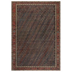 Grand tapis persan ancien du Nord-Ouest