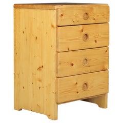 Vintage Charlotte Perriand Pine Chest of Drawers for Les Arcs, France 1960s  