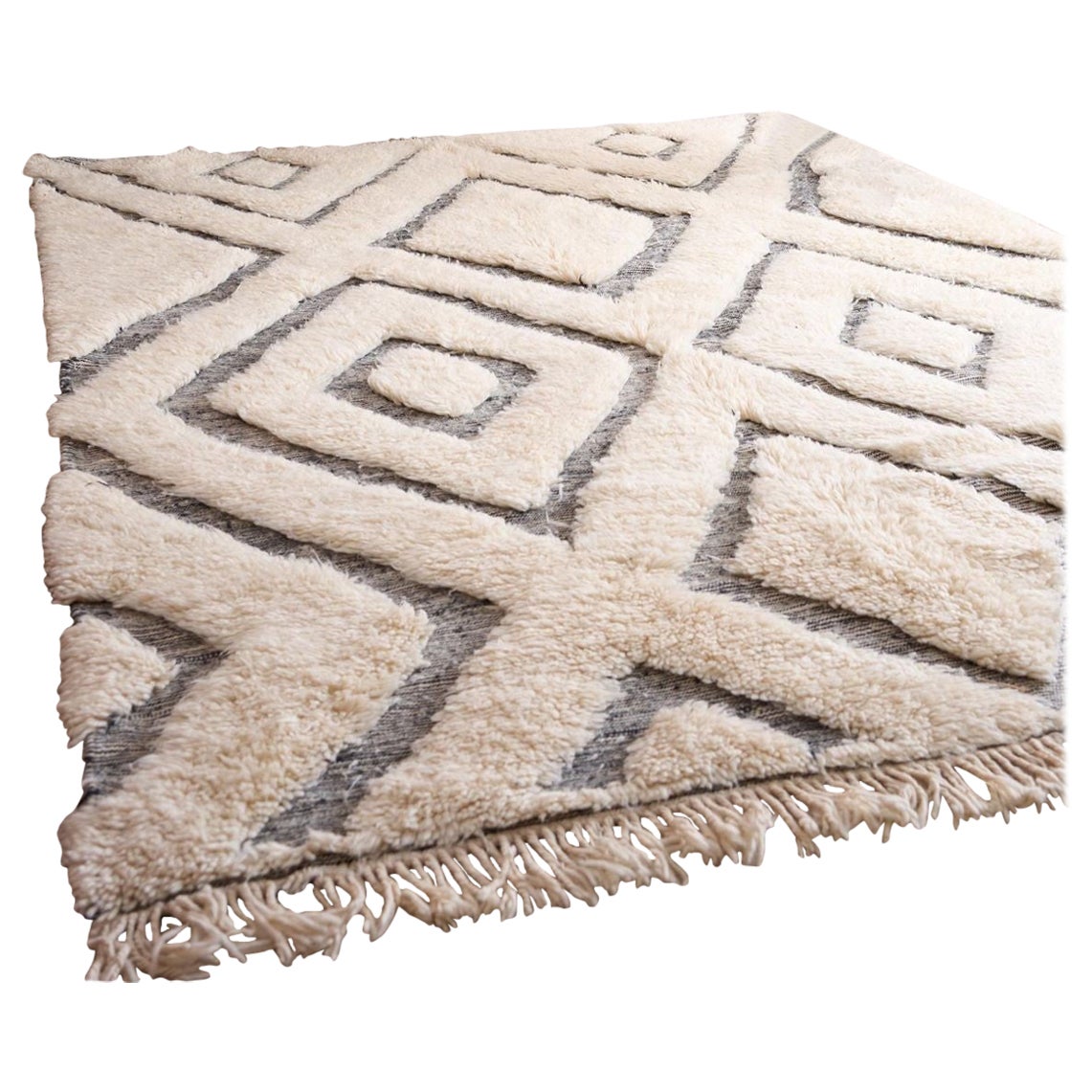 Traditional Moroccan Berber rug #4 For Sale