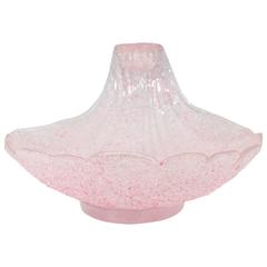 Midcentury Venetian Pink Shell Dish