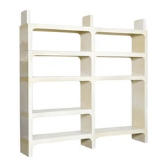 Libreria in plastica ABS di Olaf Von Bohr per Kartell