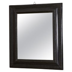 19th century Italian Ebonised mirror - No7