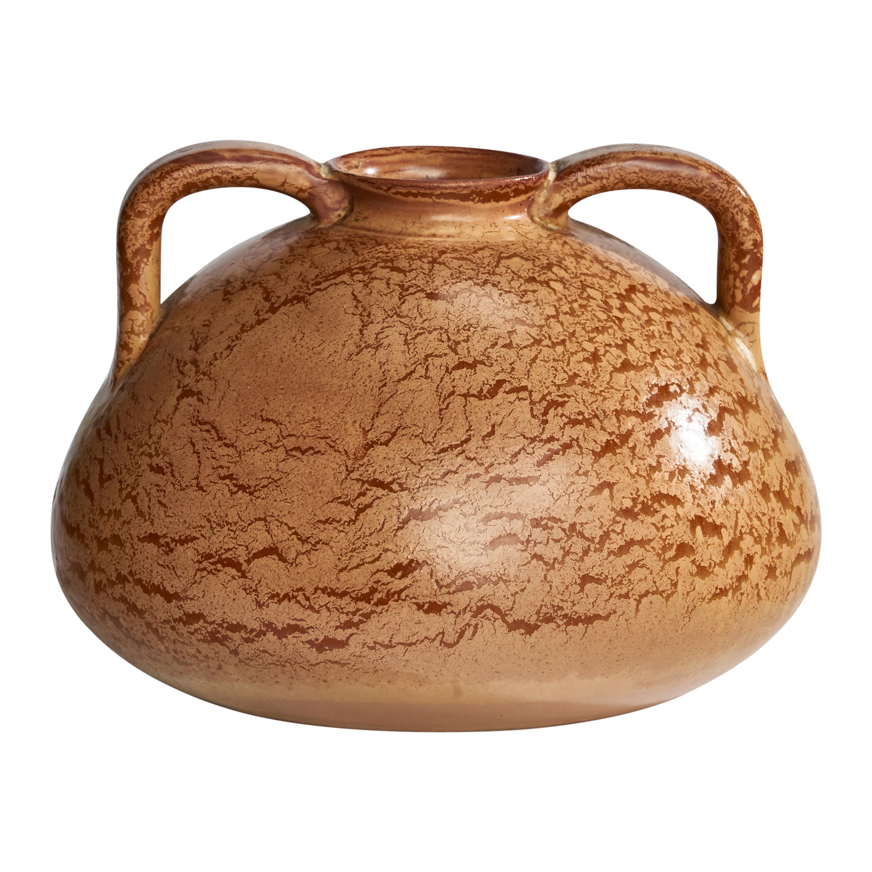 Höganäs Keramik, vase, céramique, Suède, années 1940 en vente