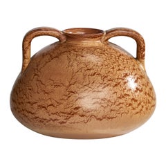 Vintage Höganäs Keramik, Vase, Ceramic, Sweden, 1940s