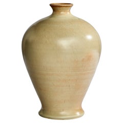 Obo Malmö, vase, céramique, Suède, années 1940