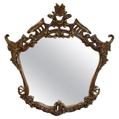 Miroir en chêne français