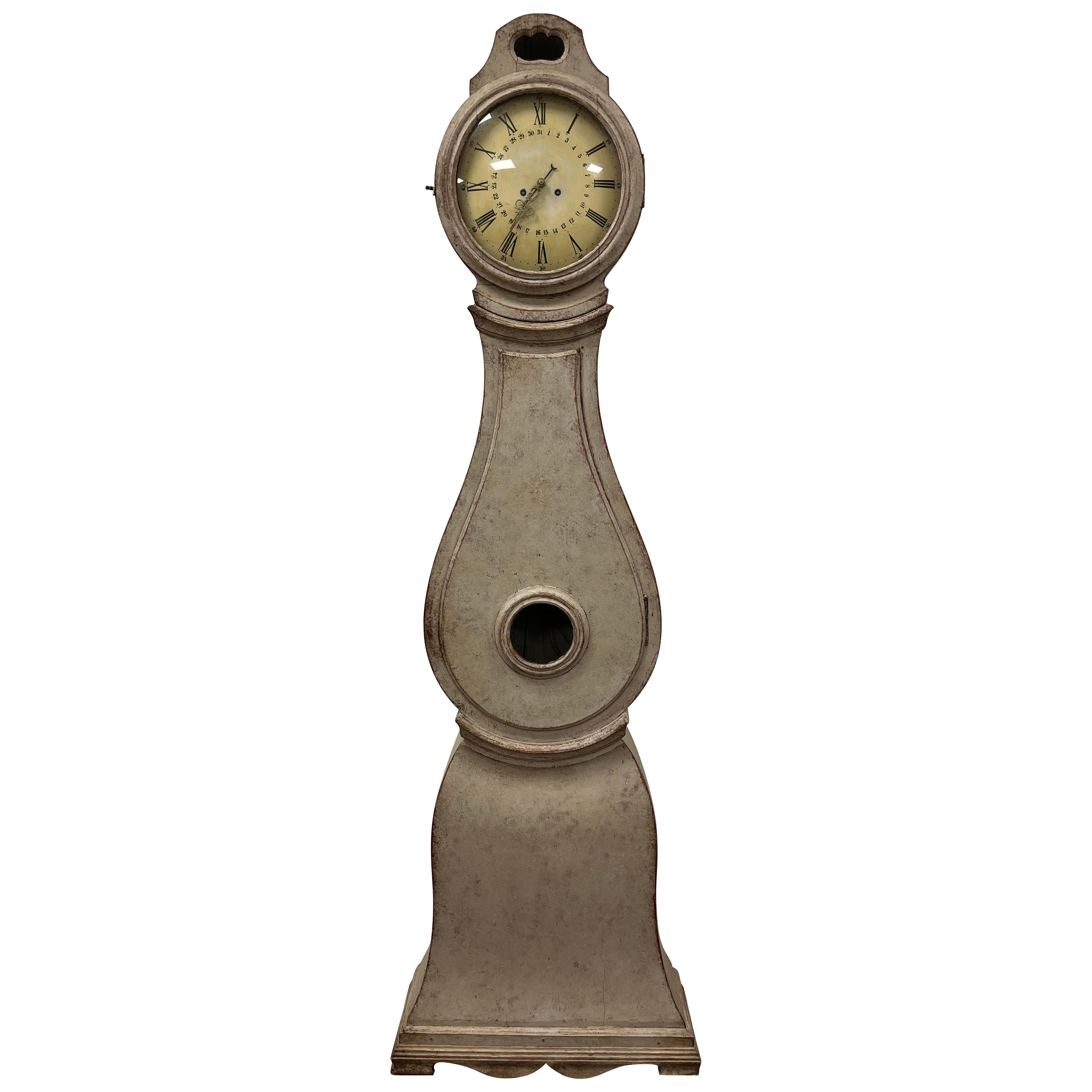 Horloge à boîtier suédoise du 19e siècle en vente