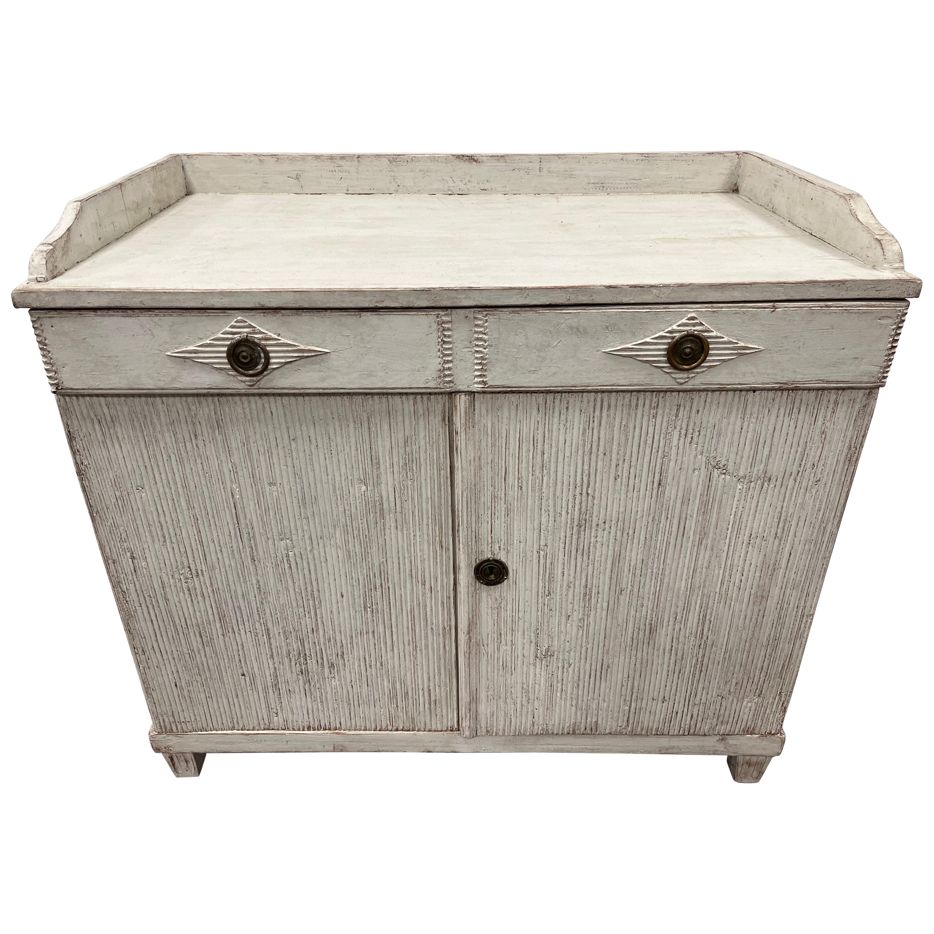 19th Century Swedish Gustavian Style Sideboard For Sale