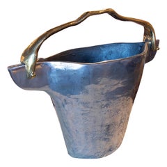 1980s Ice Bucket by the Artist David Marshall in Two-Coloured Bronze