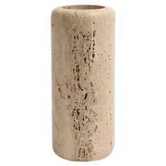 Raymor Travertine Vase, Signed