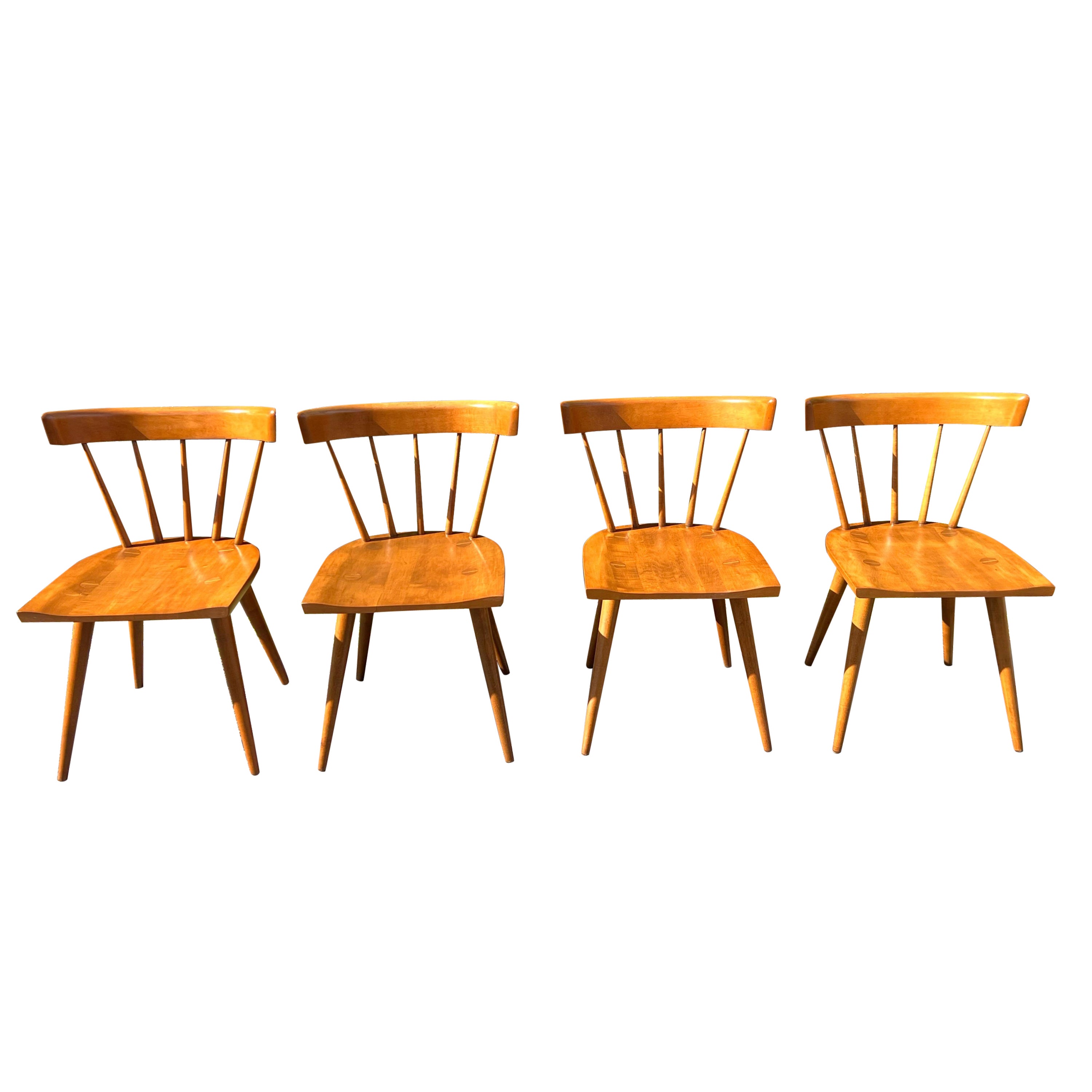 1950s Mid-Century Modern Paul McCobb Planner pour chaises de salle à manger Group