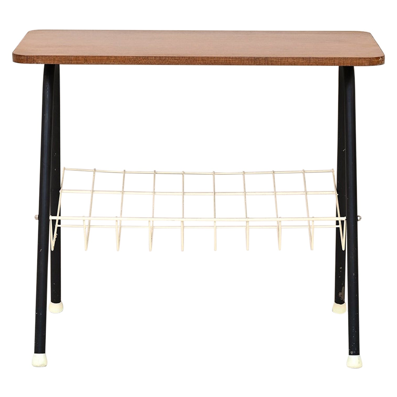 Table basse en bois et metal&wood en vente