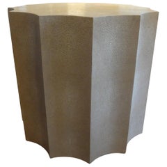 Mesa francesa vintage de imitación de raya