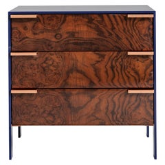 Johansson Cabinet End Table Walnut Burl