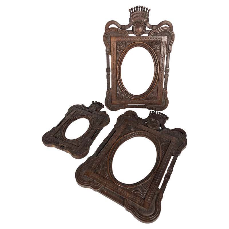 Curious Pair of Adjustable Frames, France, 19th Century For Sale at ...