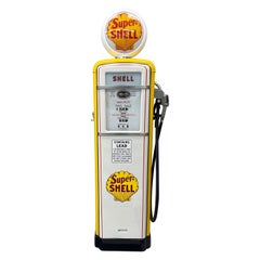 Retro Shell Gas Gilbarco gas pump, model 96