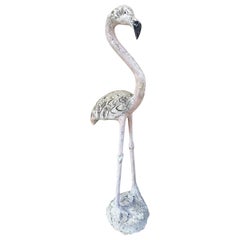 Used Fun Flamingo Statue 1970s France