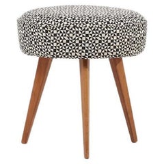 Retro Newly upholstered Knoll Antimott Stool, 1960s