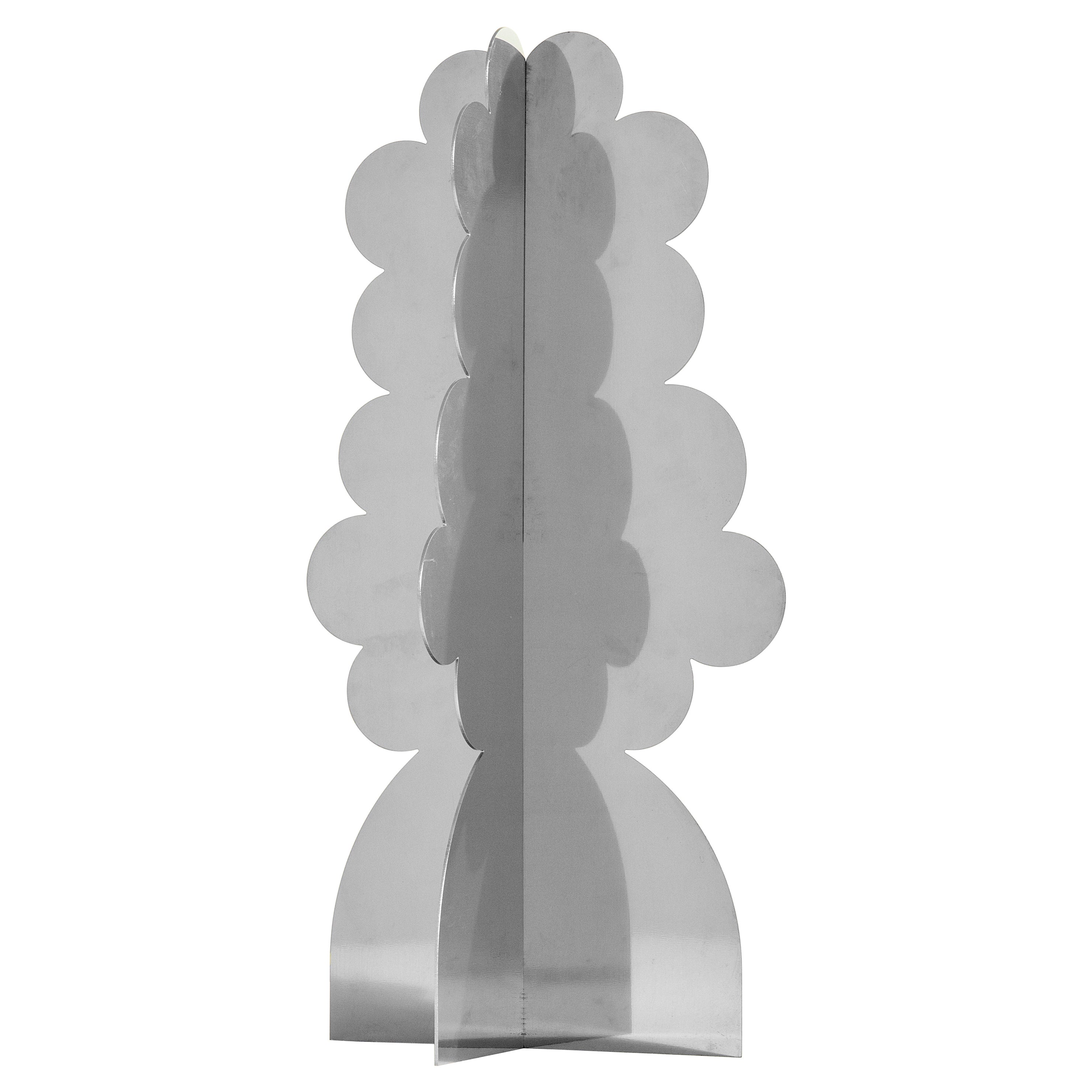 20th Century Giacomo Balla for Gavina Sculpture model Nuvolo in Steel For Sale