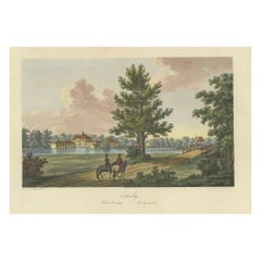 Riposo gentile a Österby: Un'acquatinta del 1824 di Ulrik Thersner