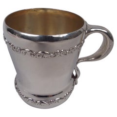Antique Whiting Edwardian Classical Sterling Silver Baby Cup