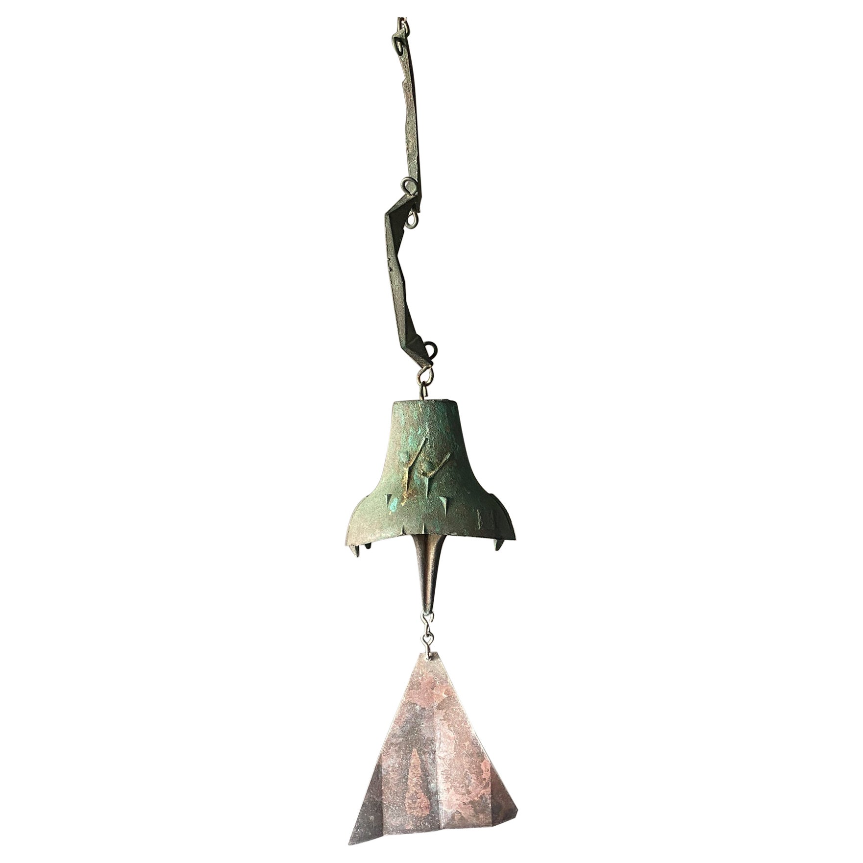 Paolo Soleri Bronze Wind Chime / Bell for Cosanti, 1970's 